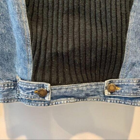 TKW VINTAGE brand, Women's Blue Jean Jacket, M - Picture 5 of 8